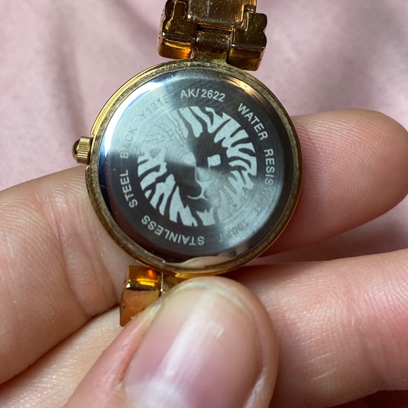 Anne Klein Rose Gold Diamond Bracelet Watch - Picture 3 of 6